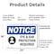 Signmission 18 in Height, 24 in Width, Plastic, Rectangle OS-2PACK-NS-P-1824-L-12301 - alternate 6